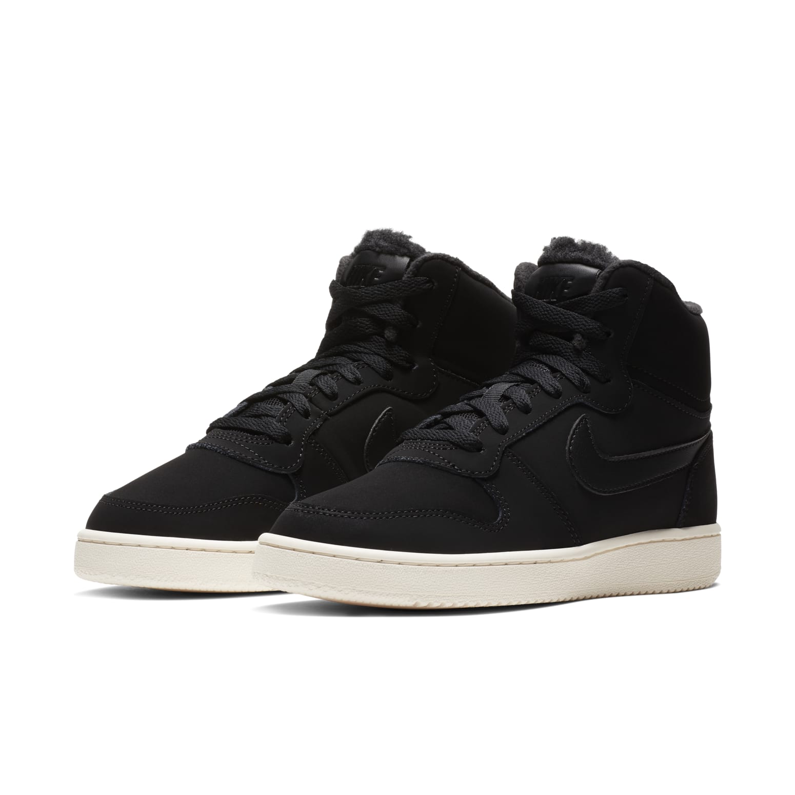 (WMNS) Nike Ebernon Mid SE 'Black Sail' AV2478-001
