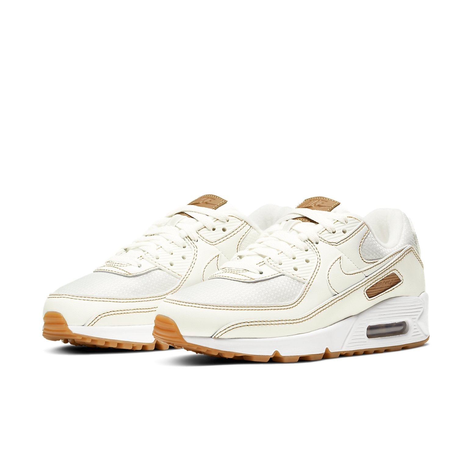 (WMNS) Nike Air Max 90 Twist 'Summit White Gum' CU6474-100