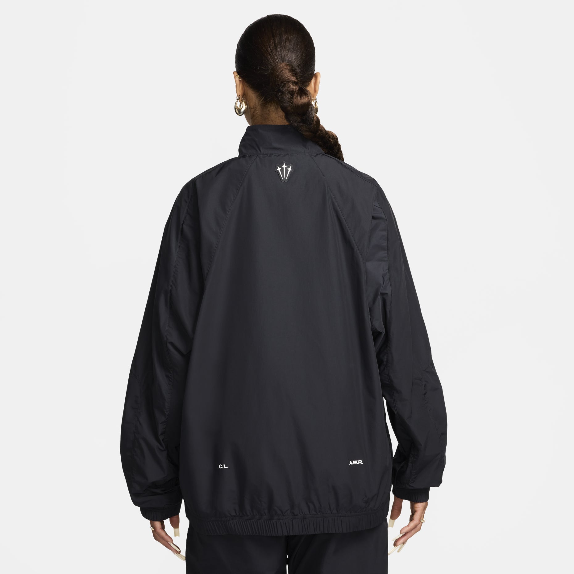 Nike x NOCTA Drake Nylon Track Jacket Asia Sizing 'Black' FN7667-010
