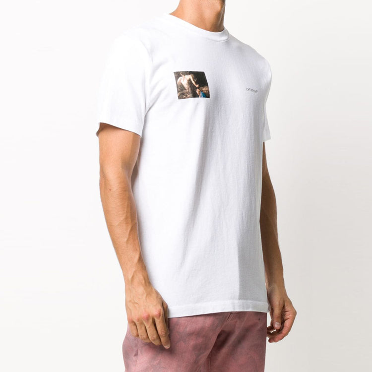 Off-White FW20 Caravaggio Angel Short Sleeve OMAA027E20JER0090110