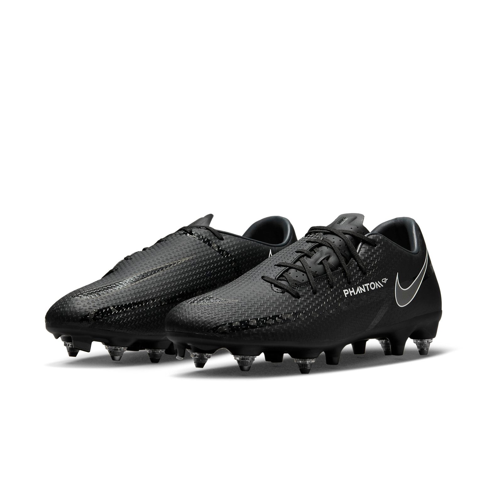 Nike Phantom GT2 Academy SG Pro AC 'Black Silver' DC0799-001