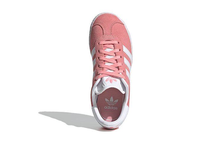 (GS) adidas Gazelle J Shoes 'Pink White Golden' EF5644