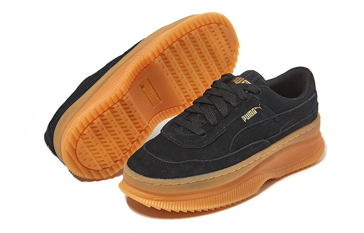 (WMNS) PUMA Deva Suede 'Black Gold' 372423-07