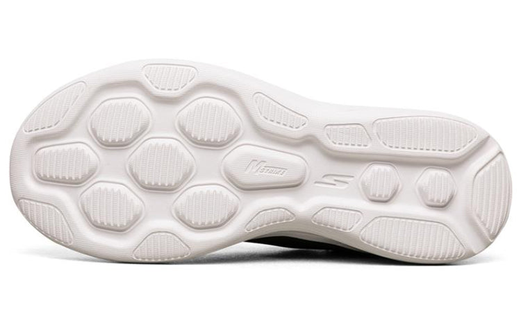 (WMNS) Skechers Go Black/White/Pink 128000-BKPK