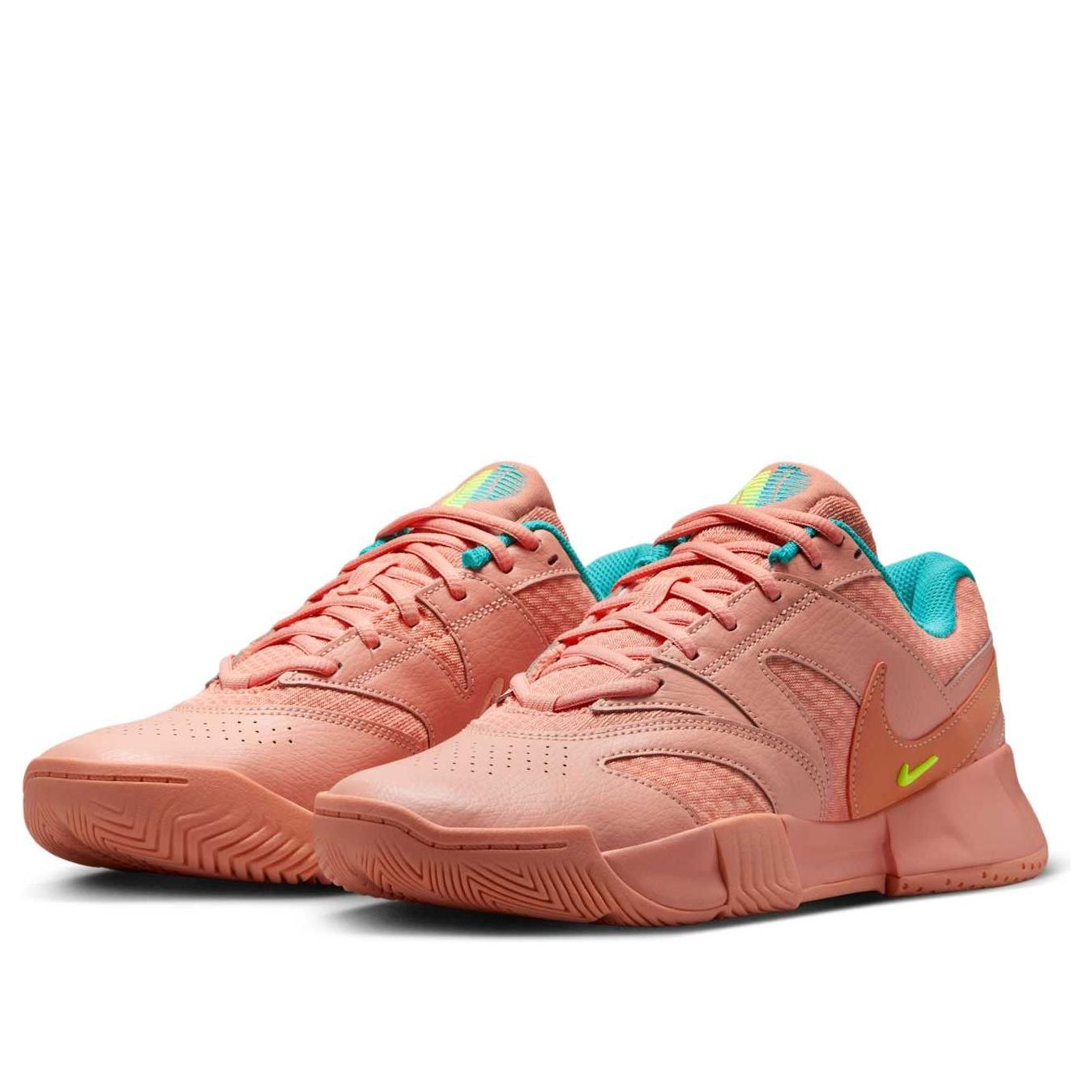 (WMNS) Nike Court Lite 4 HC 'Apricot Agate Dusty Cactus Volt' HF7839-800
