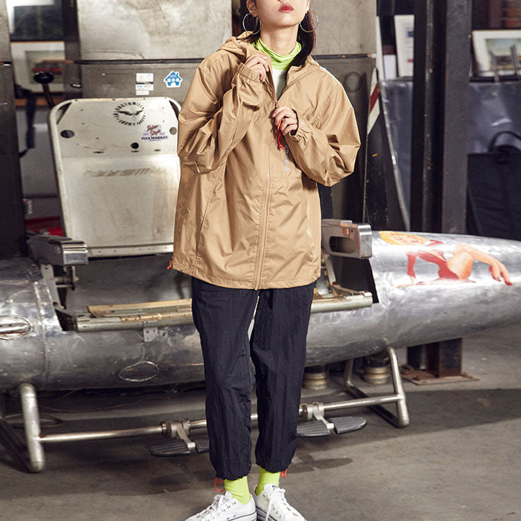 Converse Retro Casual Hooded Jacket Couple Style Asia Sizing 'Khaki' 10023165-A02