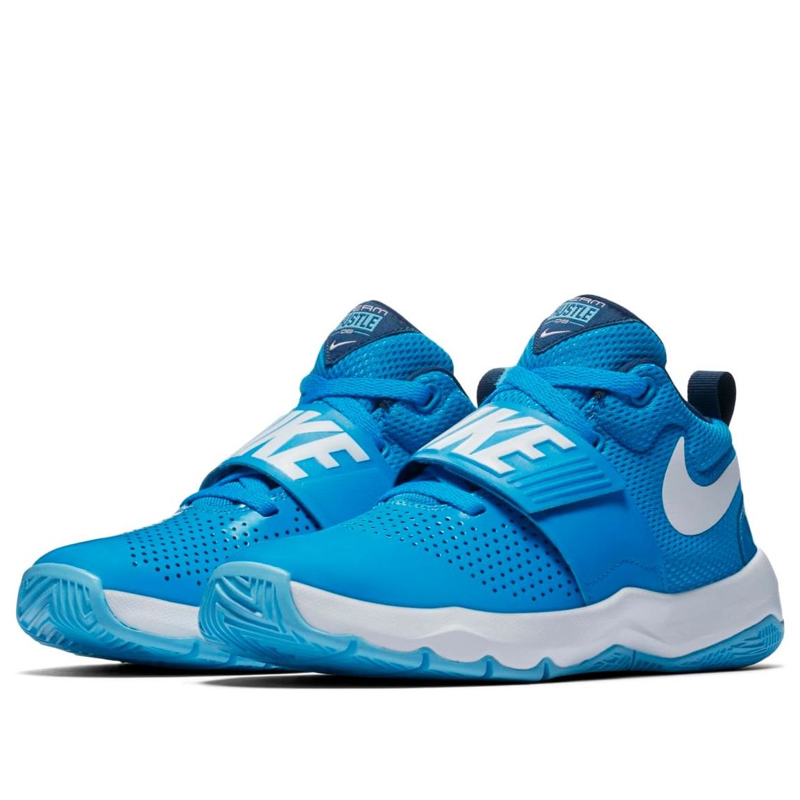 (GS) Nike Team Hustle D8 'Equator Blue' 881941-403