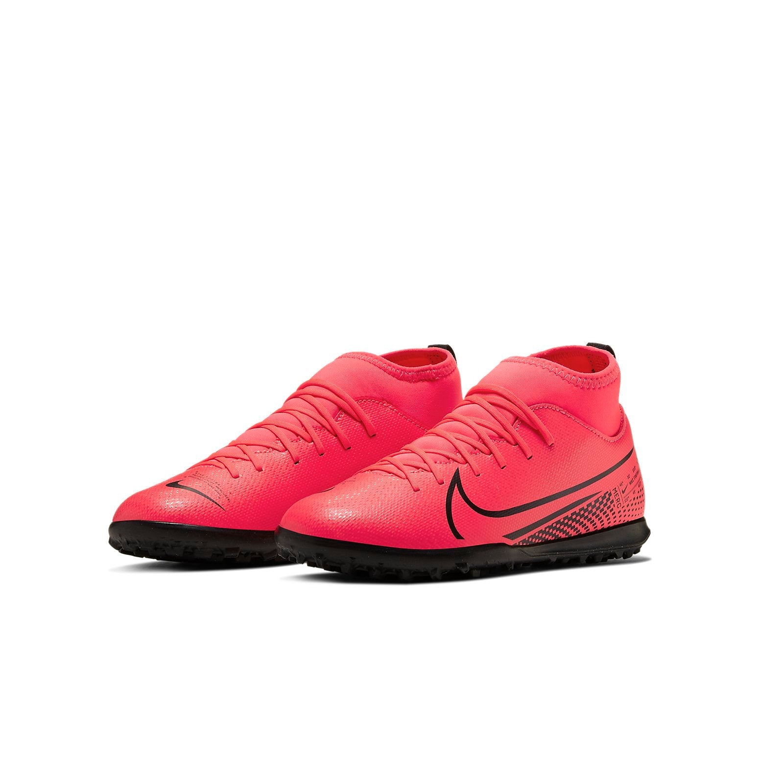 (GS) Nike JR Mercurial Superfly 7 Club TF Red AT8156-606