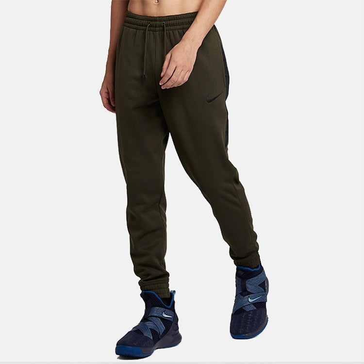 Nike Lebron Athleisure Casual Sports Bundle Feet Long Pants Green 927227-355