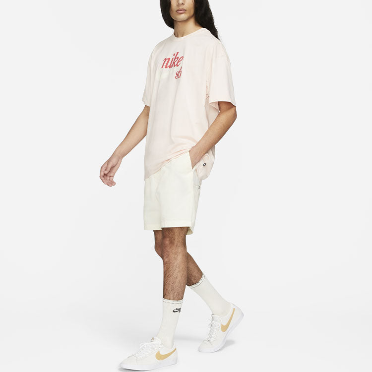 Men's Nike SB Pull-On Chino Skateboard Sports Light Loose White Shorts CW7140-113