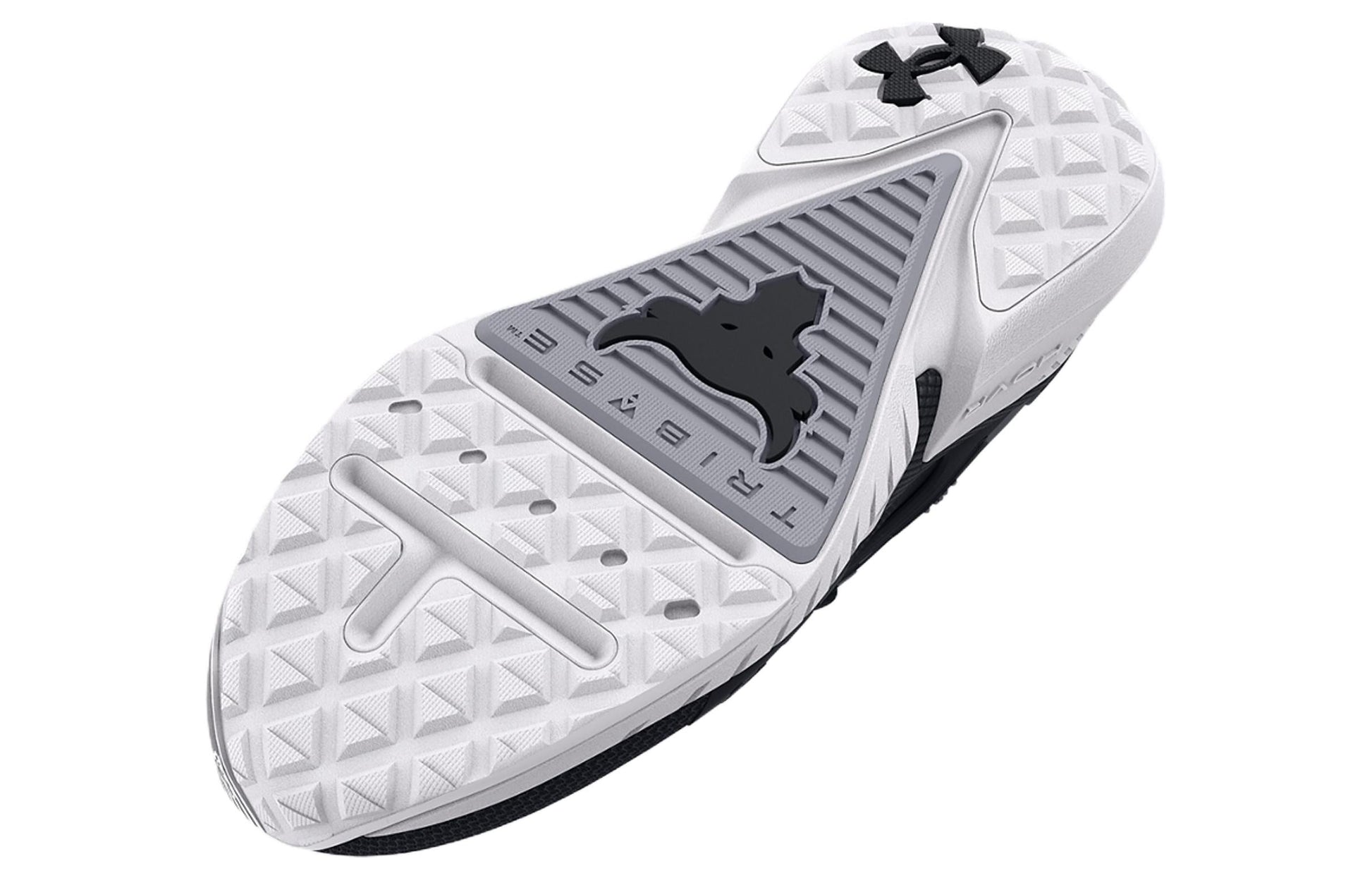 (WMNS) Under Armour Project Rock 5 'Black White' 3025436-003