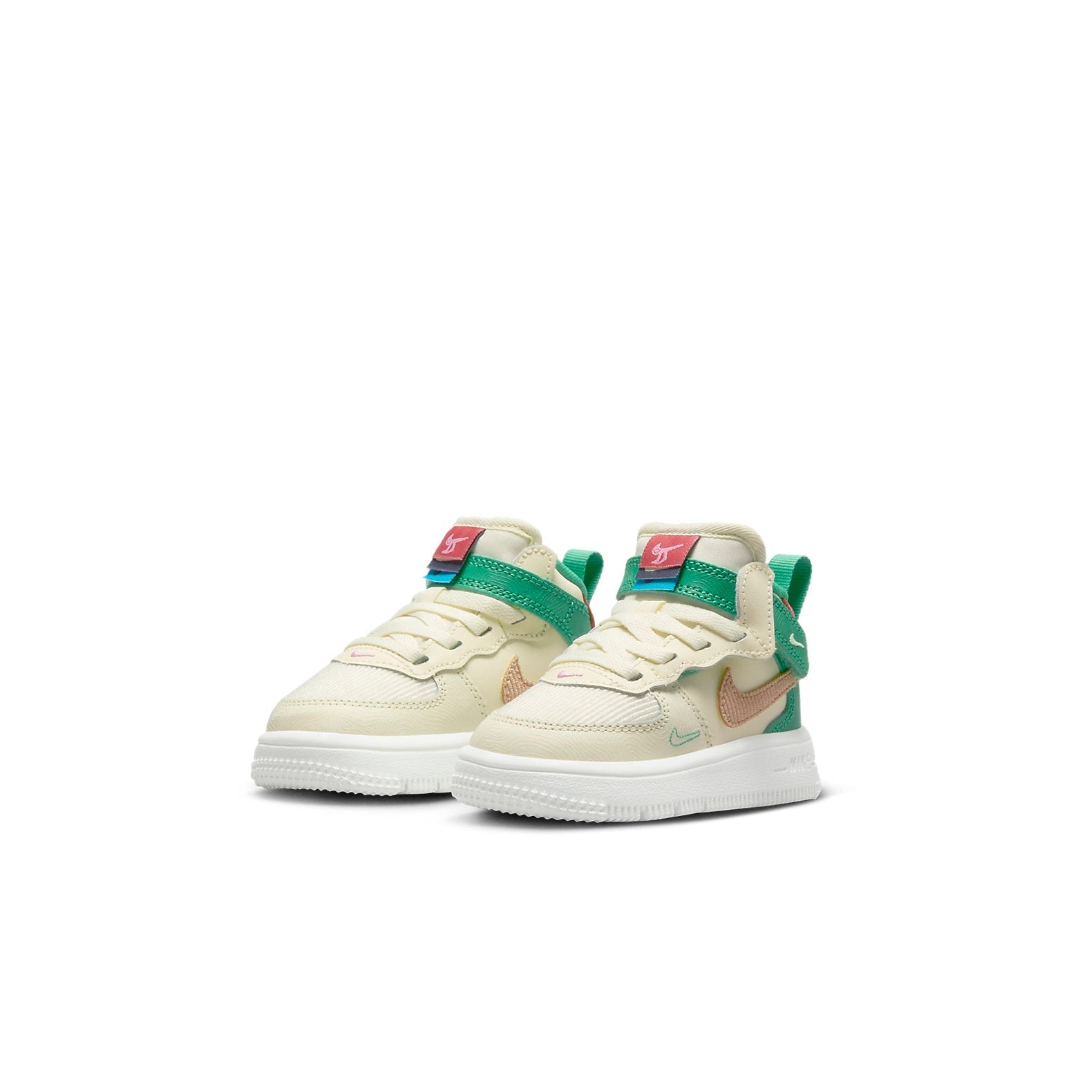 (TD) Nike Air Force 1 Mid EasyOn SE 'Coconut Milk Stadium Green' FQ3693-100