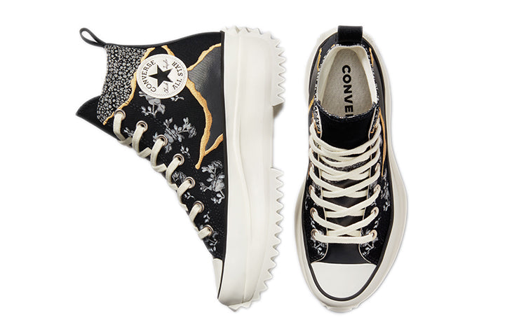 Converse Run Star Hike High 'Metallic Floral' 172424C