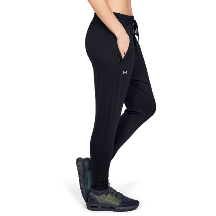 (WMNS) Under Armour Sports Pants 'Black' 1344485-001