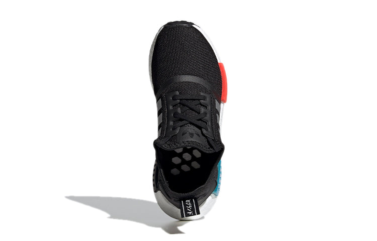 (GS) adidas NMD_R1 J 'Black Solar Red' FX5024