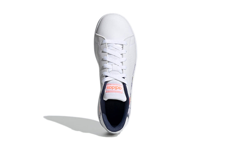 (GS) adidas Advantage K 'White Blue' EG2000