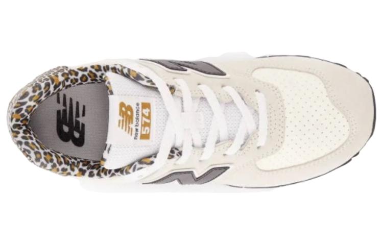 (WMNS) New Balance 574 Shoes 'Beige Black White' GC574AW1