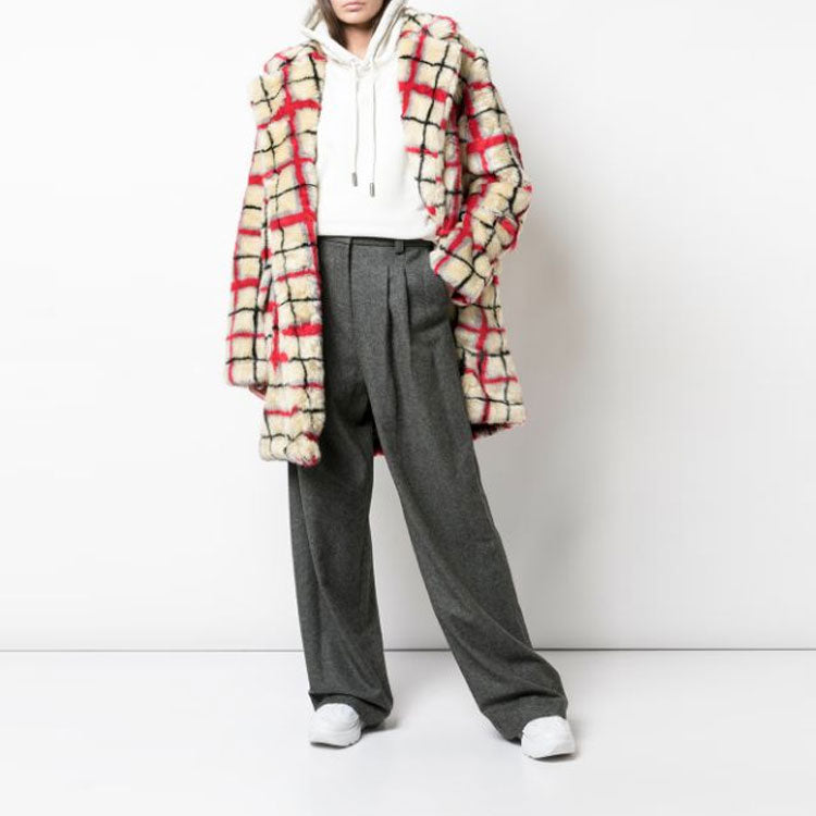 (WMNS) Off-White Hooded Cotton Sweater White OWBB032E19F300960101