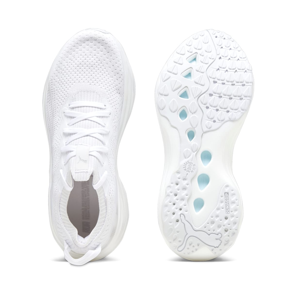 PUMA ForeverRun NITRO Knit 'White Feather Grey' 379139-05