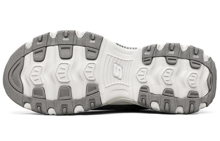 Skechers D'Lites 1.0 Low-Top Running Shoes Black/Grey 237153-BKGY