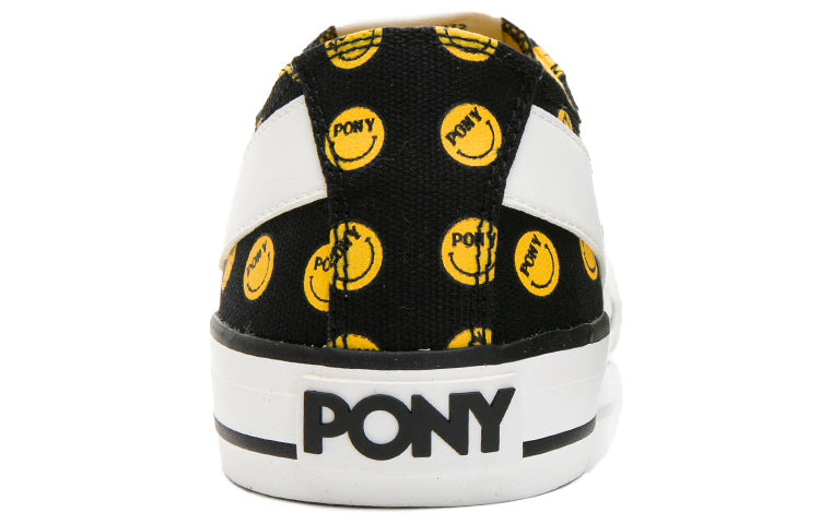 PONY Canvas Shoe Black 02M1SH16BK