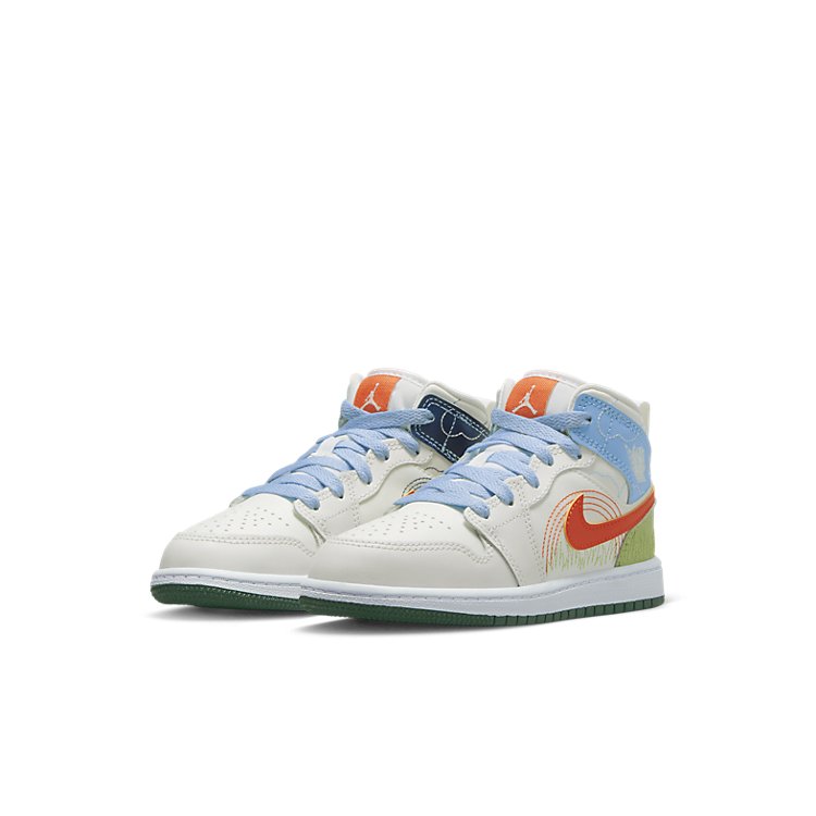 (PS) Air Jordan 1 Mid SE 'Stitch' DX2461-100