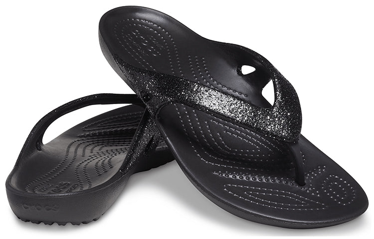 Crocs Kadee II Light Cozy Flip-Flops Unisex Black 207314-001