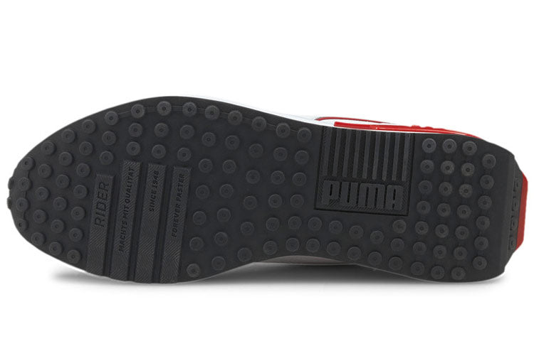 PUMA City Rider As Low-Top Black/White/Red 382554-01
