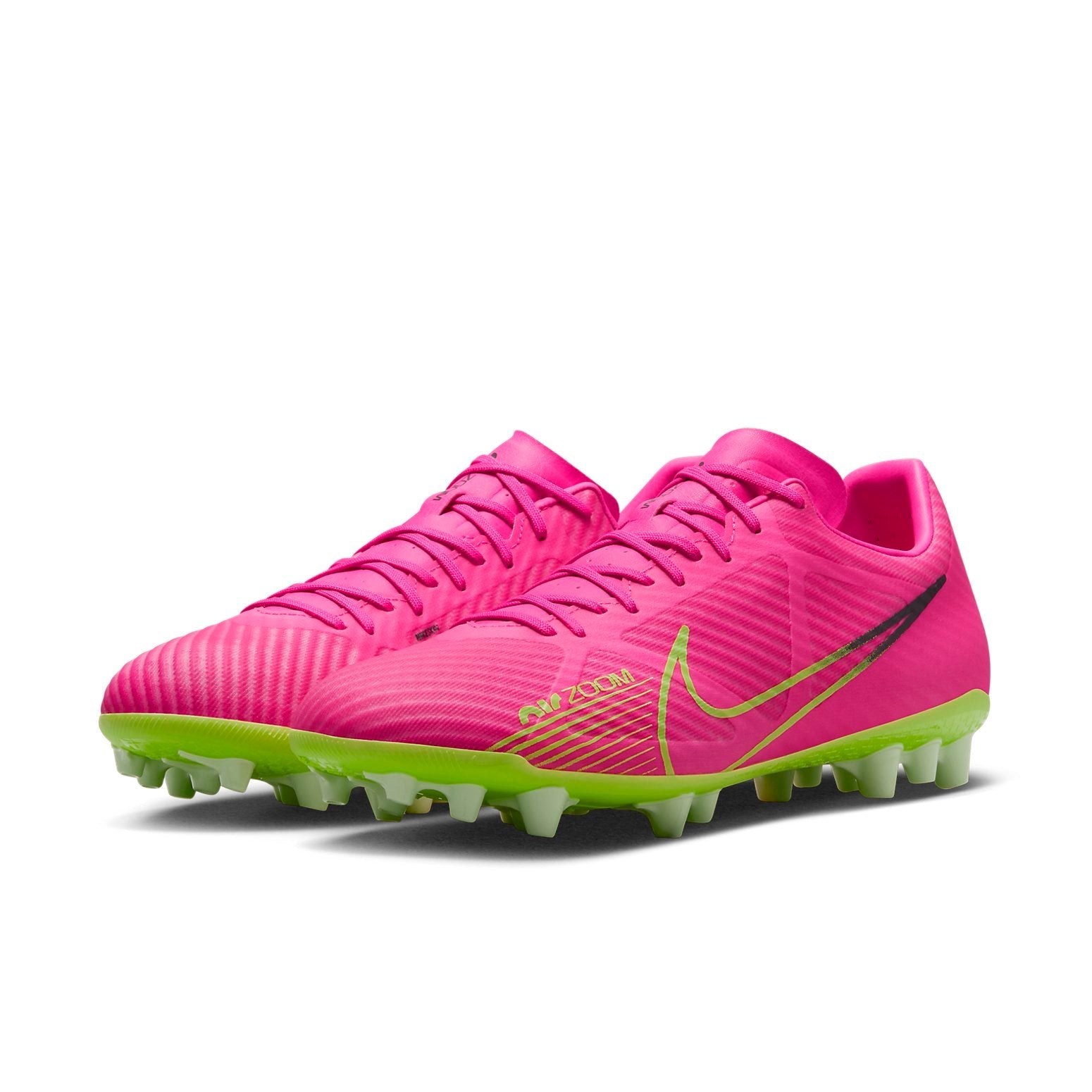 Nike Zoom Vapor 15 Academy AG 'Pink Blast Volt' DJ5630-605
