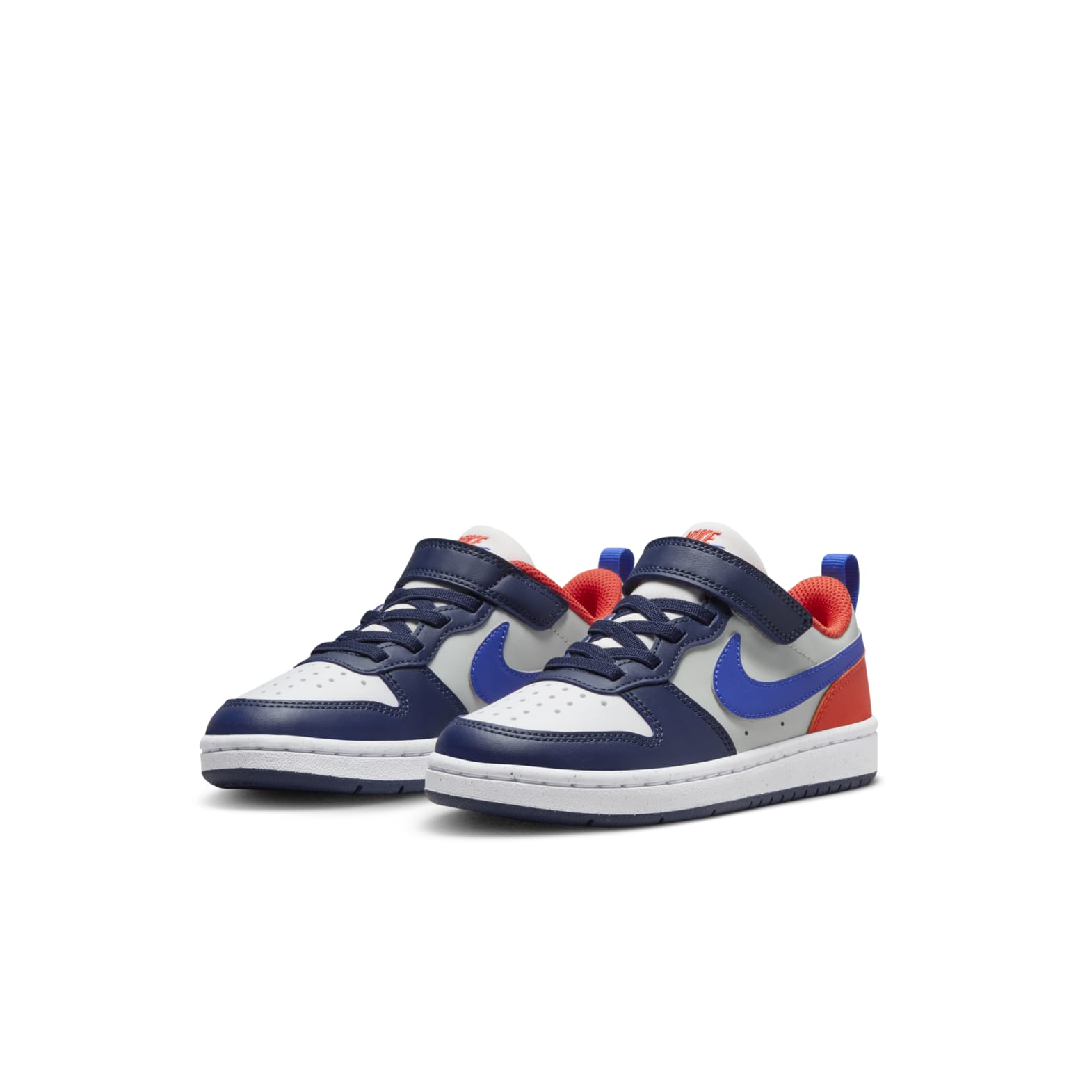 (PS) Nike Court Borough Low Recraft 'White Navy Orange' DV5457-401