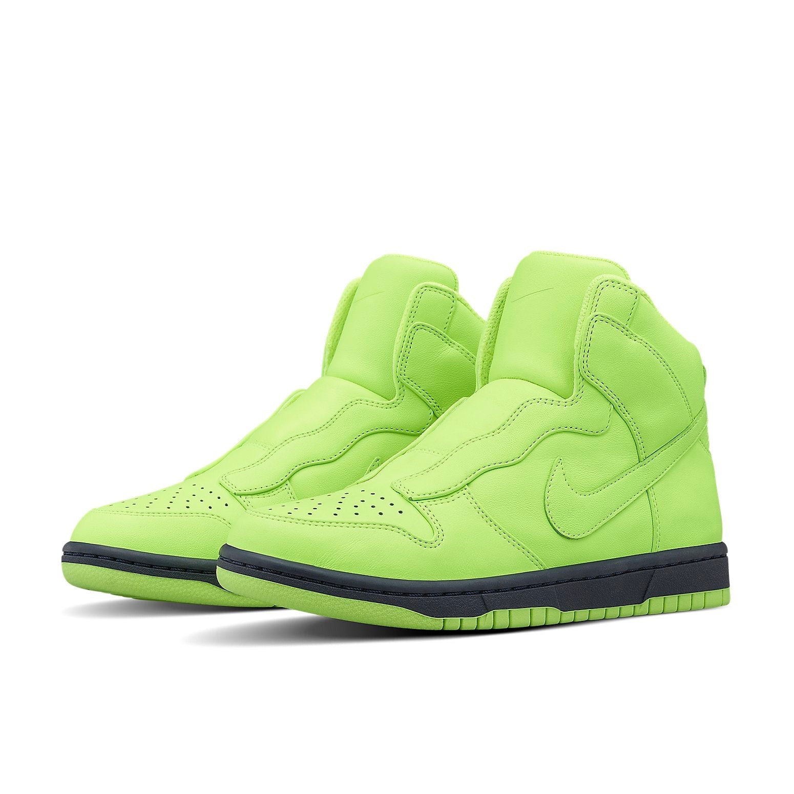 (WMNS) Nike x sacai Dunk Lux 'Volt Obsidian' 776446-774