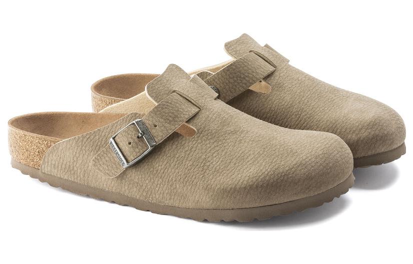 Birkenstock Boston Synthetik 'Desert Dust Gray Taupe' 1023196