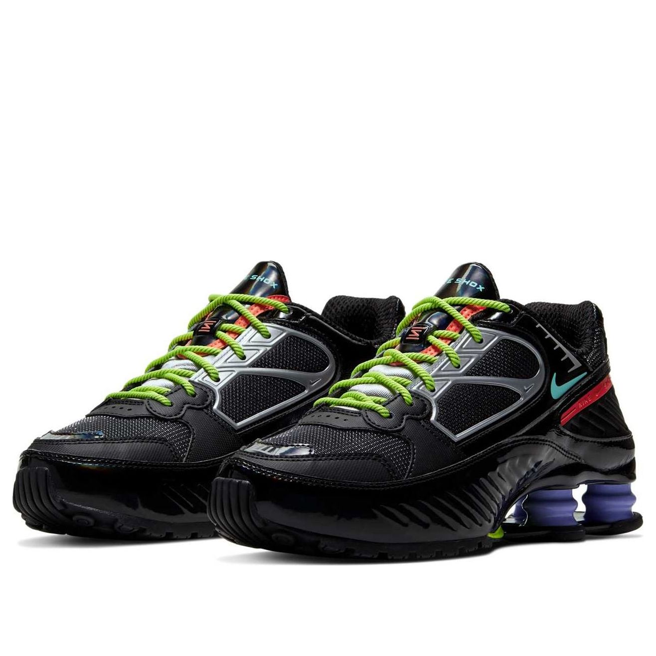 (WMNS) Nike Shox Enigma 'Black Metallic Silver' CT3453-001