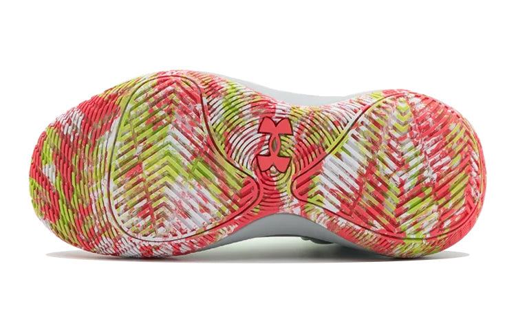 (GS) Under Armour Jet '21 'Mod Grey Quirky Lime Camo' 3024794-106