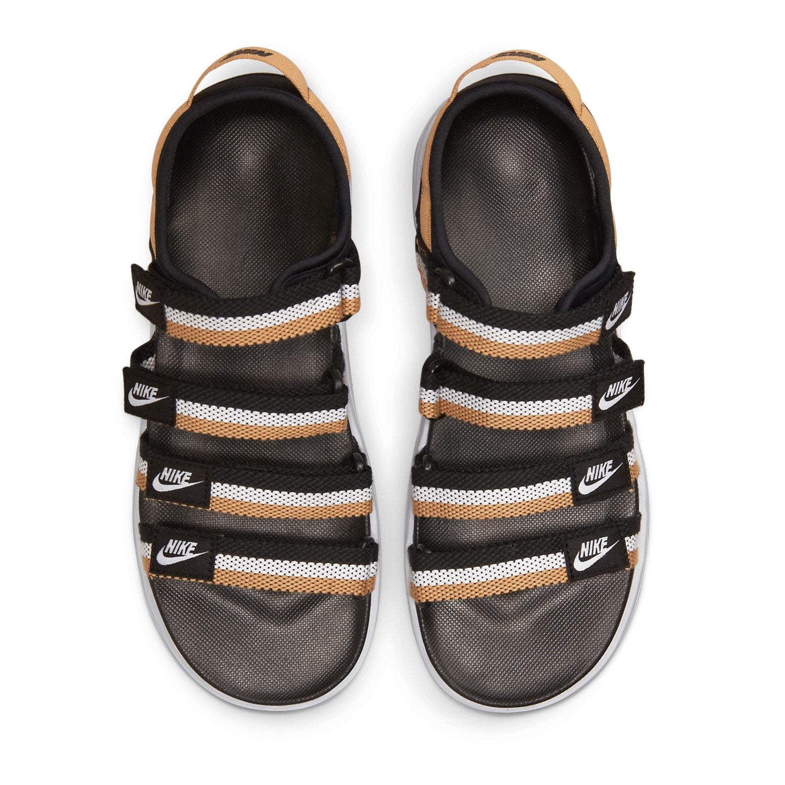 (WMNS) Nike Icon Classic Sandal 'Black Metallic Gold' DH0224-002