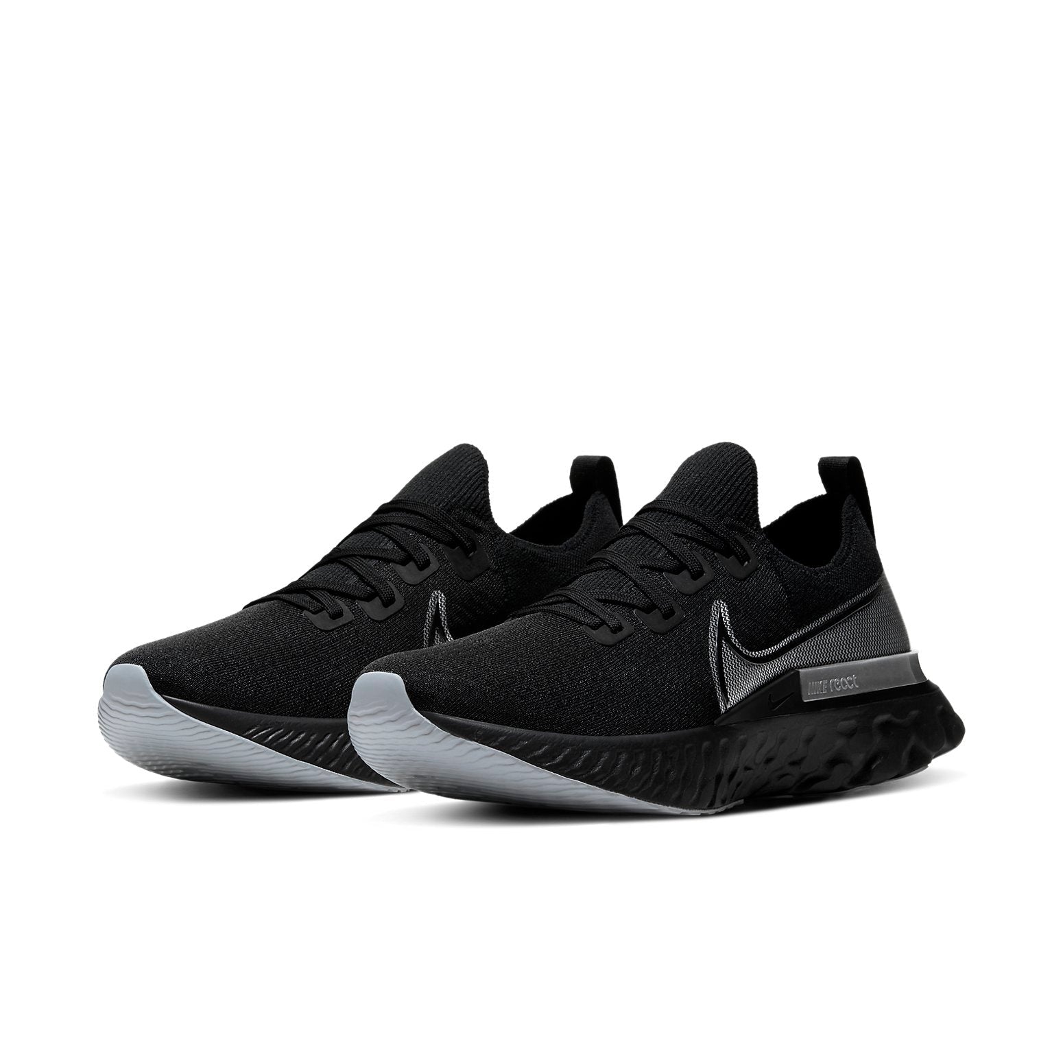 Nike React Infinity Run Flyknit 'Black Grey' CD4371-001