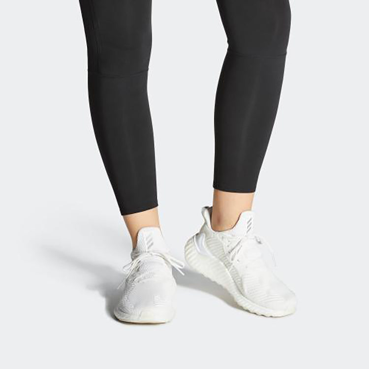 (WMNS) adidas AlphaBoost 'White Linen' EF1182