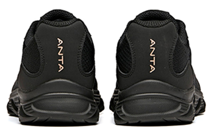 (WMNS) ANTA Running Series Sneakers 'Black' 922115571-4
