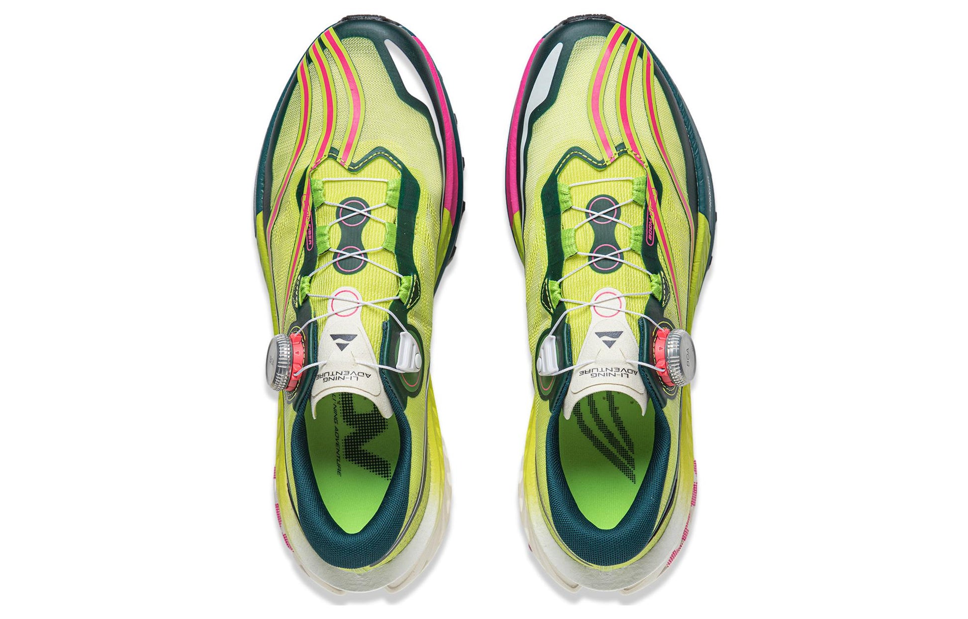 (WMNS) Li-Ning Dilu Pro 'Yellow Green' ARNT002-4