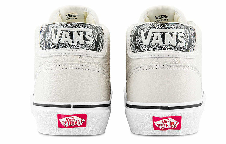 Vans Mid Skool 37 'Sport Paisley - White Black' VN0A3TKF914