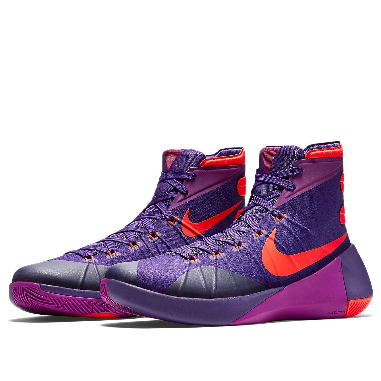 Nike hyperdunk 2015 'Purple Orange' 749562-565