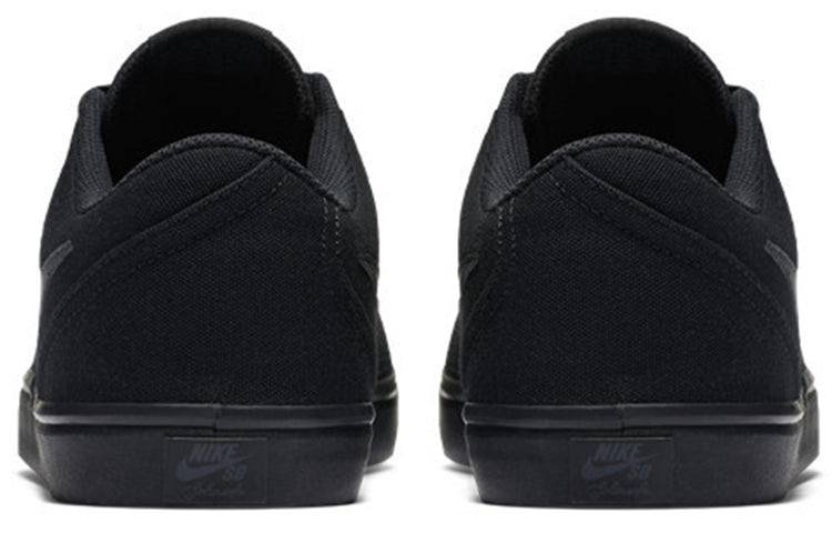 Nike Check Solarsoft Canvas SB 'Triple Black' 843896-002