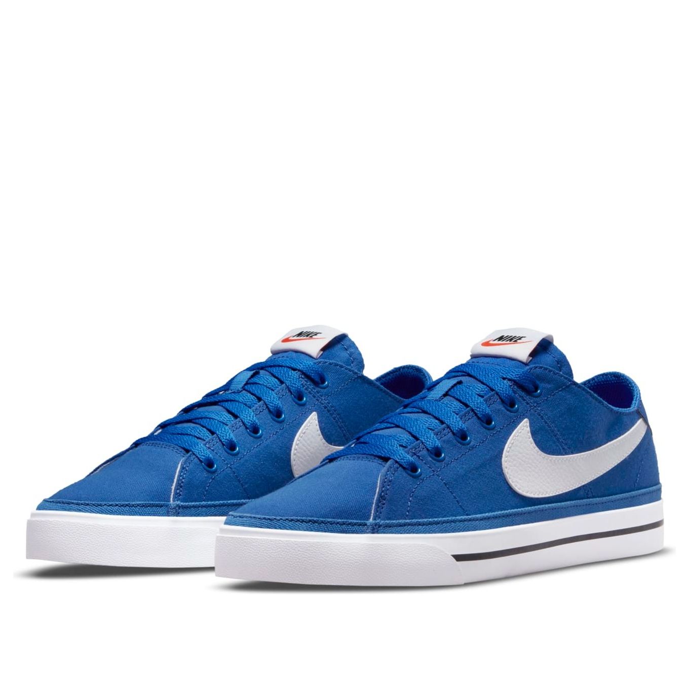 Nike Court Legacy Canvas Sneakers Blue White CW6539-400