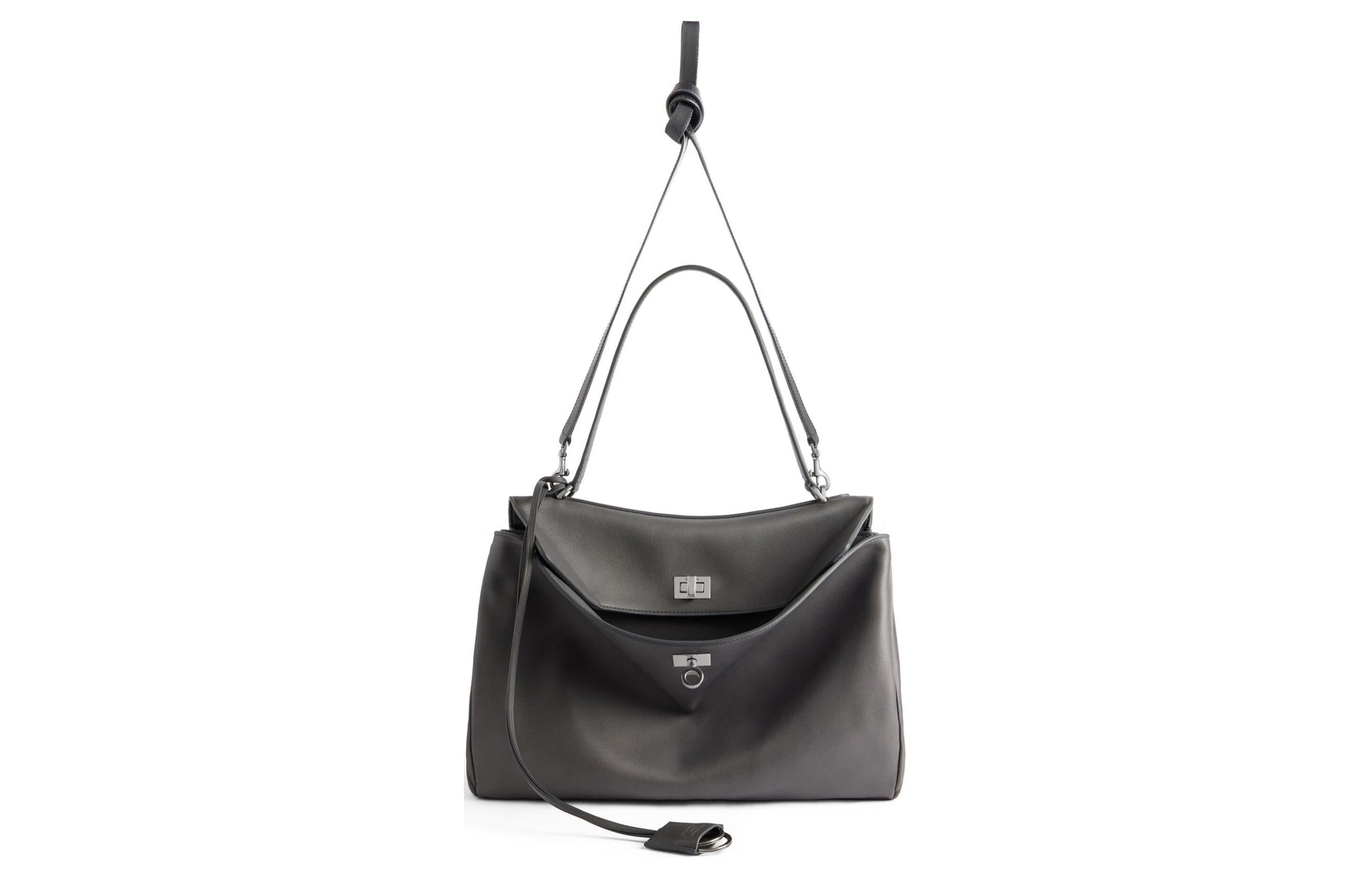 (WMNS) Balenciaga Rodeo Medium Handbag 'Grey' 7897722AA4U1239
