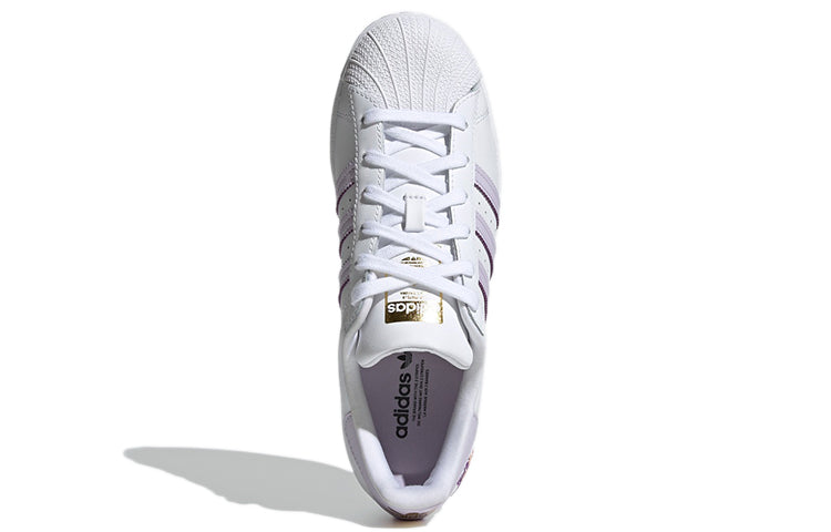 (WMNS) adidas Superstar 'White Purple Tint' GZ8143