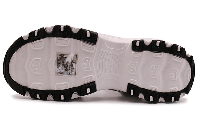 (WMNS) Skechers D Lites Sandals Black 31657-BLK