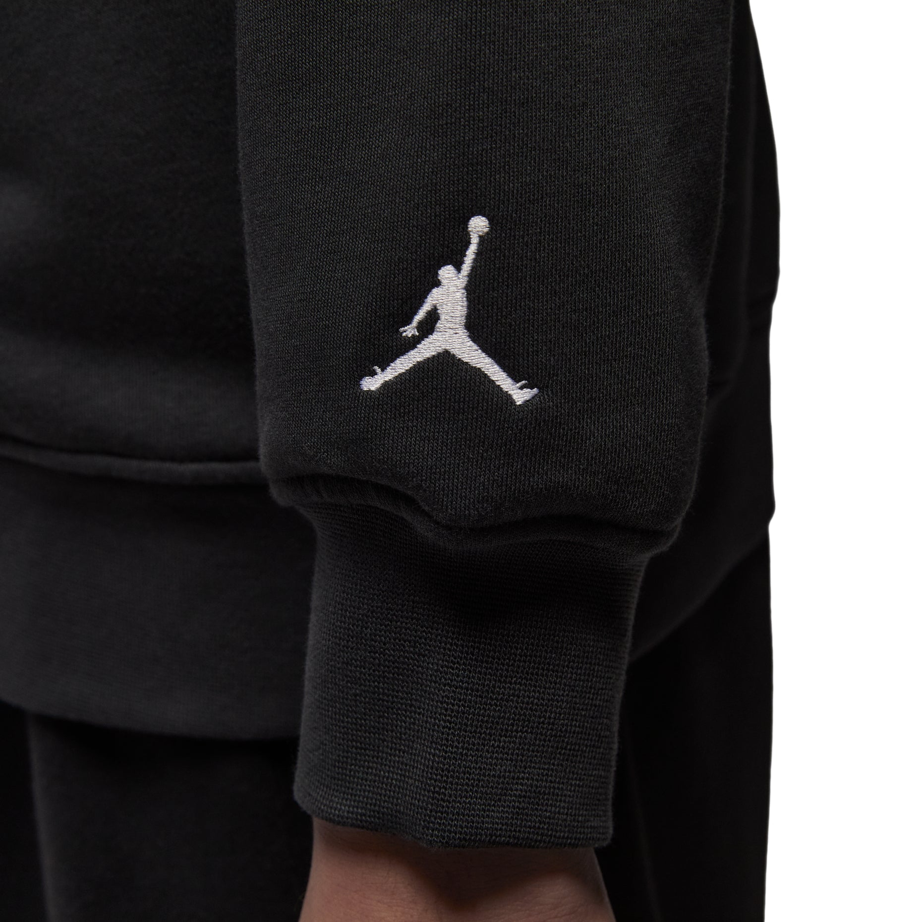 Air Jordan Fleece Graphic Crewneck Sweatshirt 'Off Noir' IR0111-045