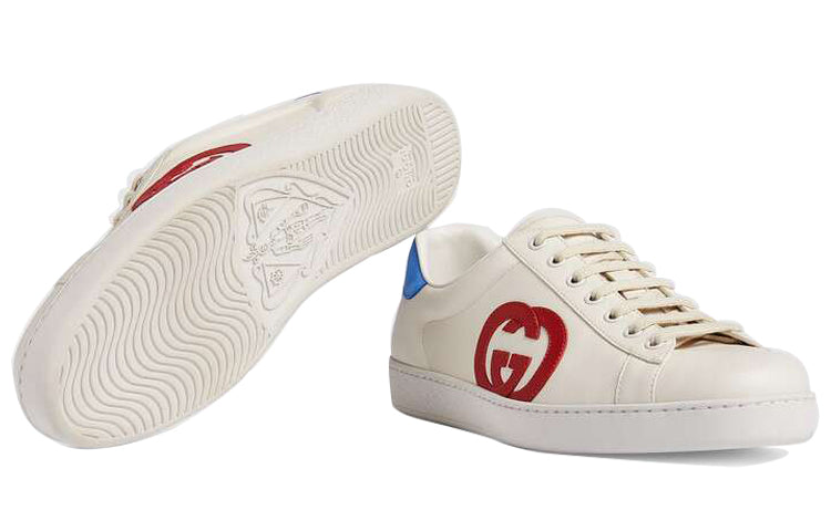 Gucci Ace 'Interlocking G - White Red Blue' 625783-1XG70-9102