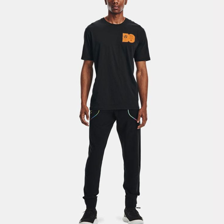 Under Armour Curry Athleisure T-Shirt 'Black' 1364968-001