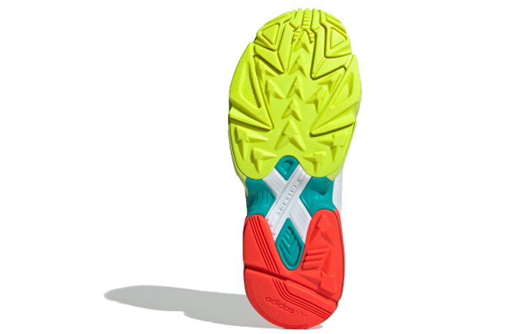 (WMNS) adidas Falcon 'Yellow Green Red' EH0319